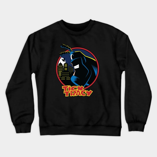 Tick Tracy Crewneck Sweatshirt by Mephias